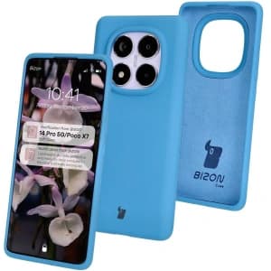 Bizon Soft Case Xiaomi Redmi Note 14 Pro 5G / Poco X7 blau