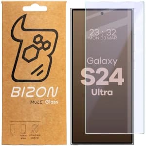 Elastyczne szkło hybrydowe Bizon Glass Mule do Samsung Galaxy S24 Ultra 5G