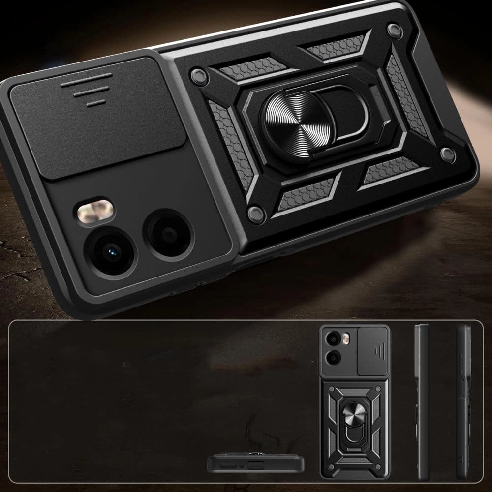 Tech-protect Camshield Pro Motorola Moto G05 / E15 Black - 4