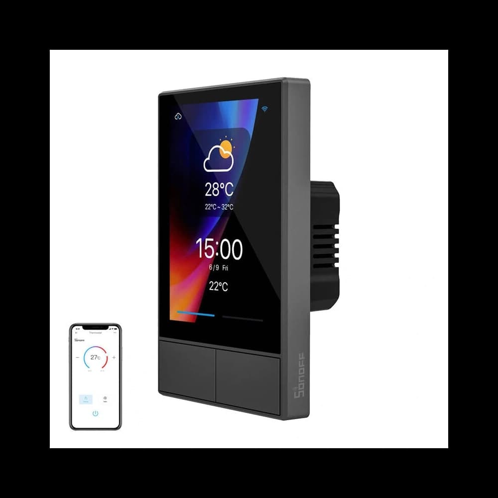 SONOFF NSPanel-US intelligentes WiFi-Bedienfeld (schwarz, 120mm) - 1