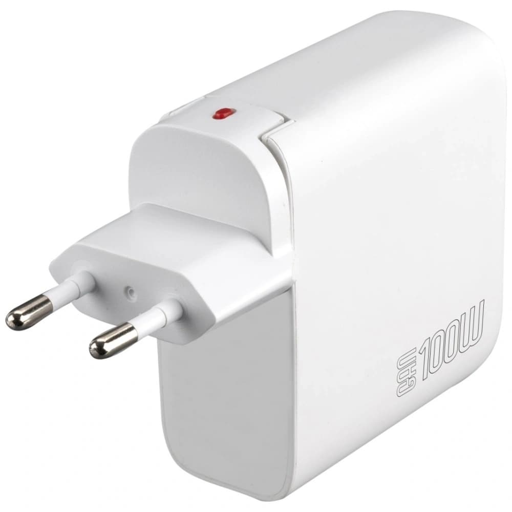 4smarts Flex Pro 100W 3xUSB-C, 1xUSB-A Travel Edition white wall charger - 3