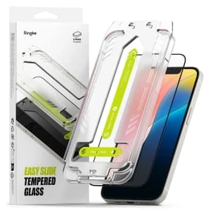 Szkło hartowane Ringke Easy Slide Apple iPhone 13 / 13 Pro / 14 / 17e / 16e Clear [2 PACK]