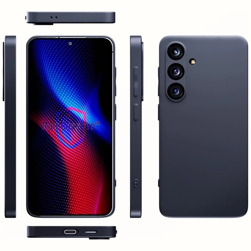 3MK Matt Case Pro Samsung Galaxy S24 FE schwarz - 4