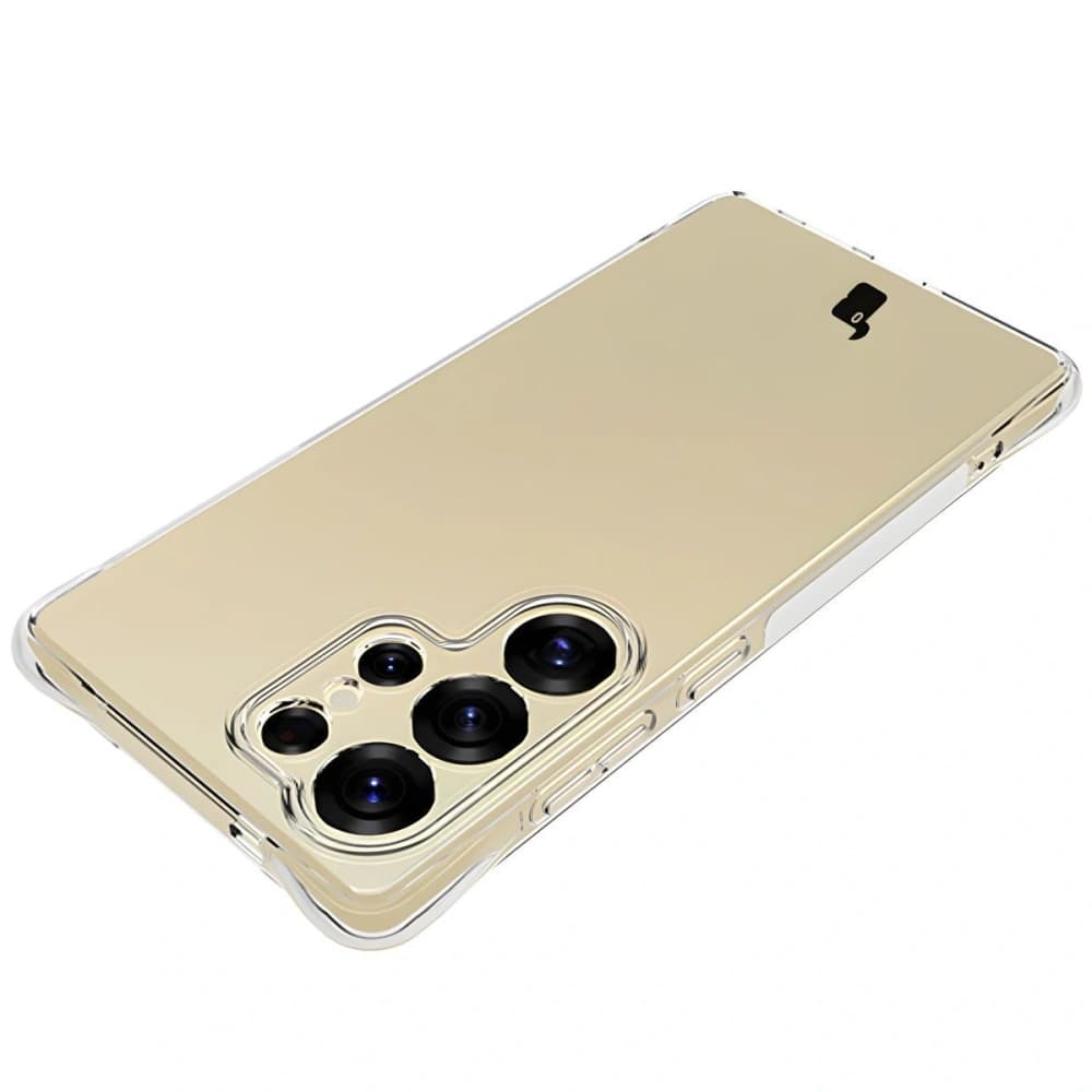 Etui + 2x folia na ekran Bizon Case Clear Pack do Samsung Galaxy S25 Ultra przezroczyste - 6