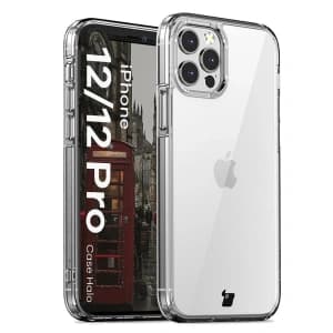 Bizon Case Halo für Apple iPhone 12 / 12 Pro transparent