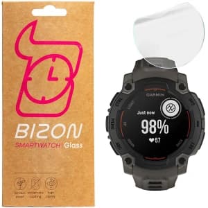 Bizon Glass Watch Hydrogel Garmin Instinct E 45 mm [2 PACK]