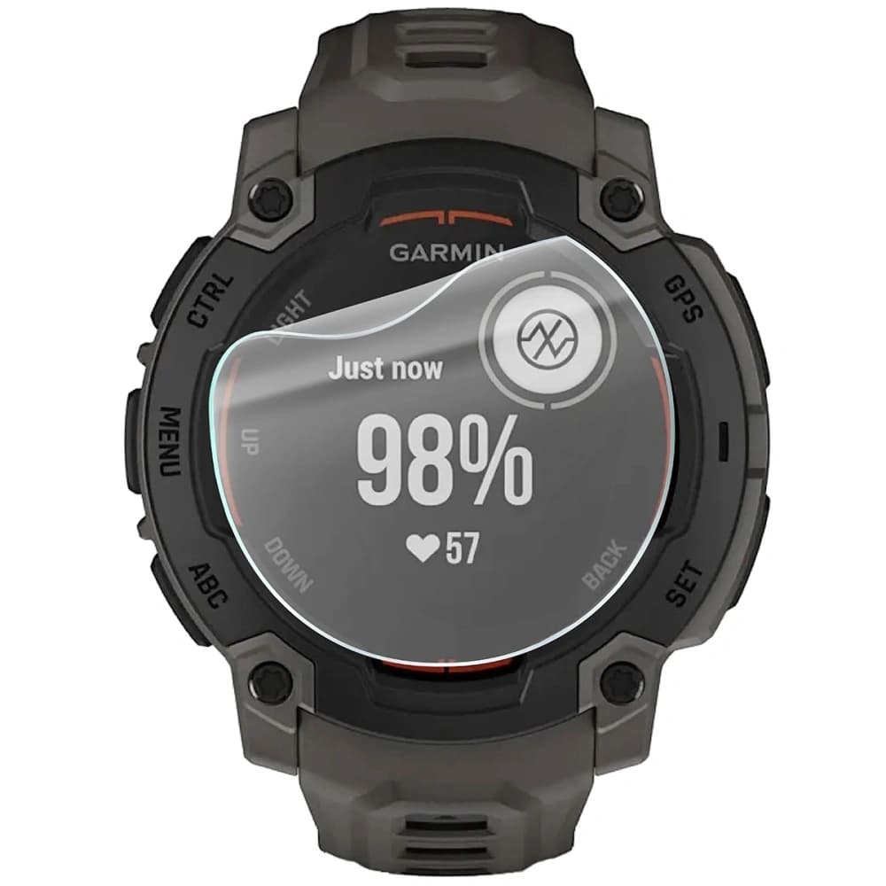 Bizon Glass Watch Hydrogel Garmin Instinct E 45 mm [2 PACK] - 2