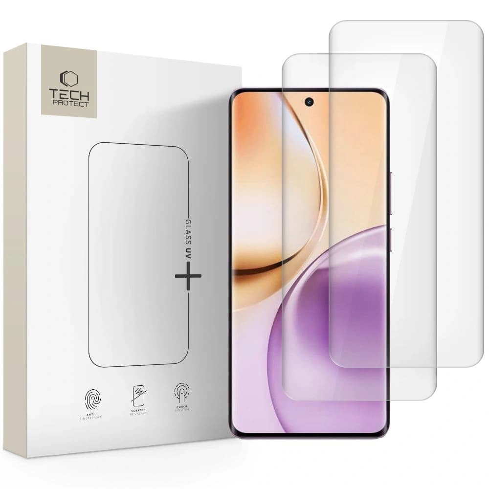 Tech-Protect Glas UV+ Realme 14 Pro 5G Klar [2 PACK] - 1