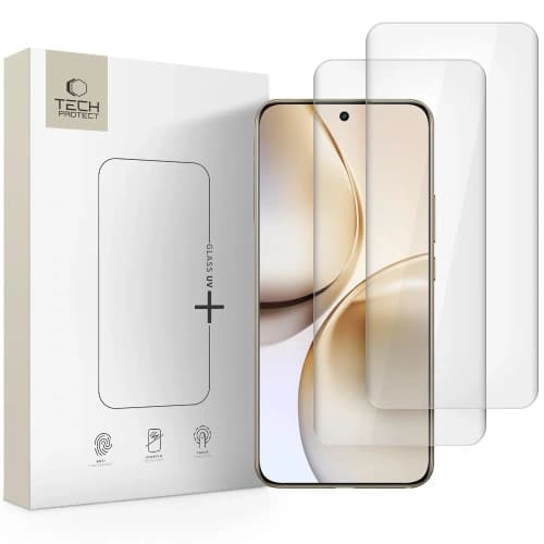 Tech-Protect Glas UV+ Realme 14 Pro+ Plus 5G Klar [2 PACK]