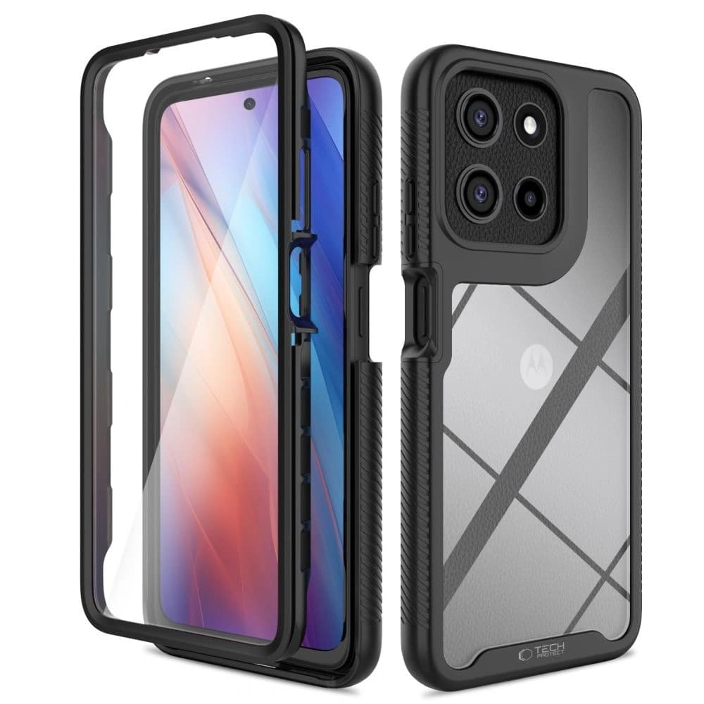 Tech-Protect Defense Motorola Moto G15 / G15 Power / G05 / E15 Black - 1