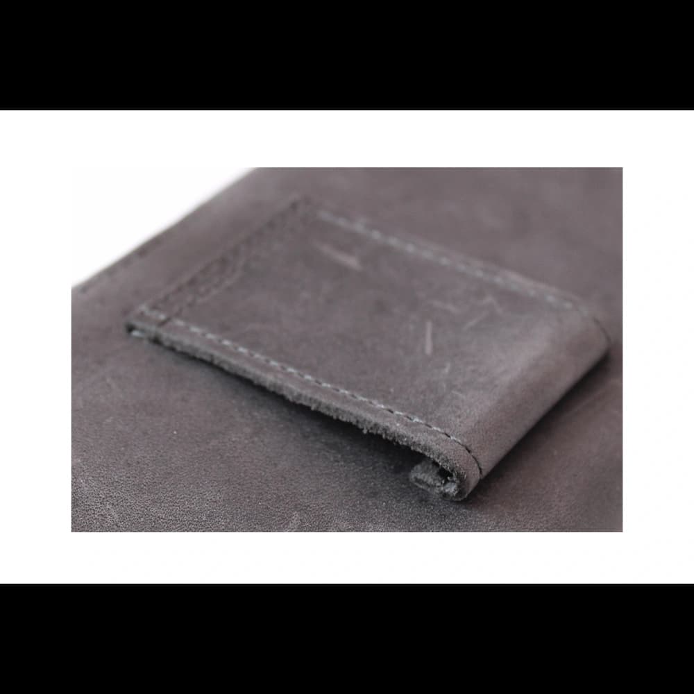 LURESKO FREYA XL Ledergürtelholster, Handyhülle 165x82x10mm (grau vintage) - 7