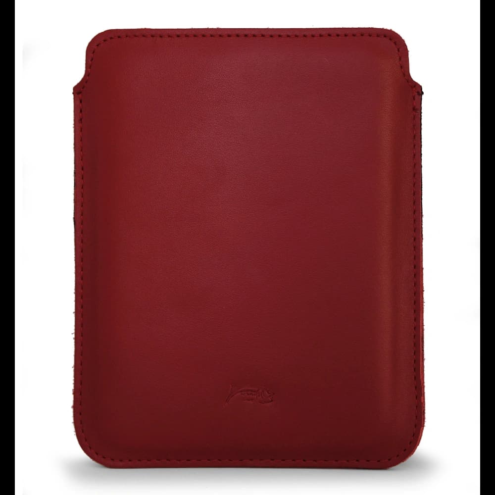 LURESKO MASTER S Ledertasche für E-Book 162x113x9mm (rot glatt) - 5