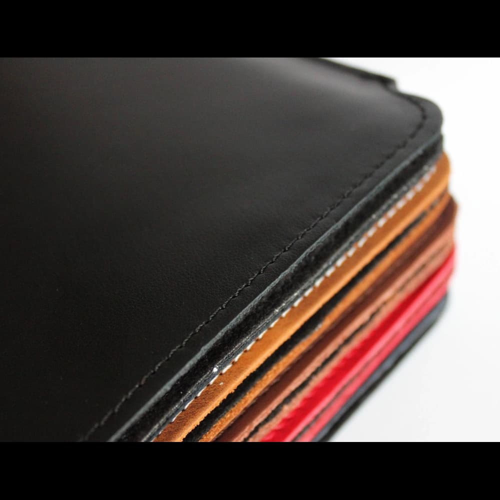 LURESKO MASTER S Ledertasche für E-Book 162x113x9mm (rot glatt) - 7