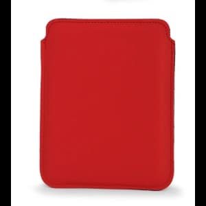 Skórzane etui wsuwane LURESKO na ebook 162x113x9mm (czerwony)