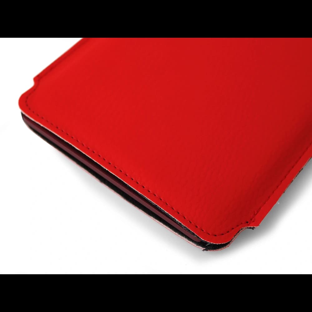 LURESKO Lederhülle für E-Book 162x113x9mm (rot) - 2
