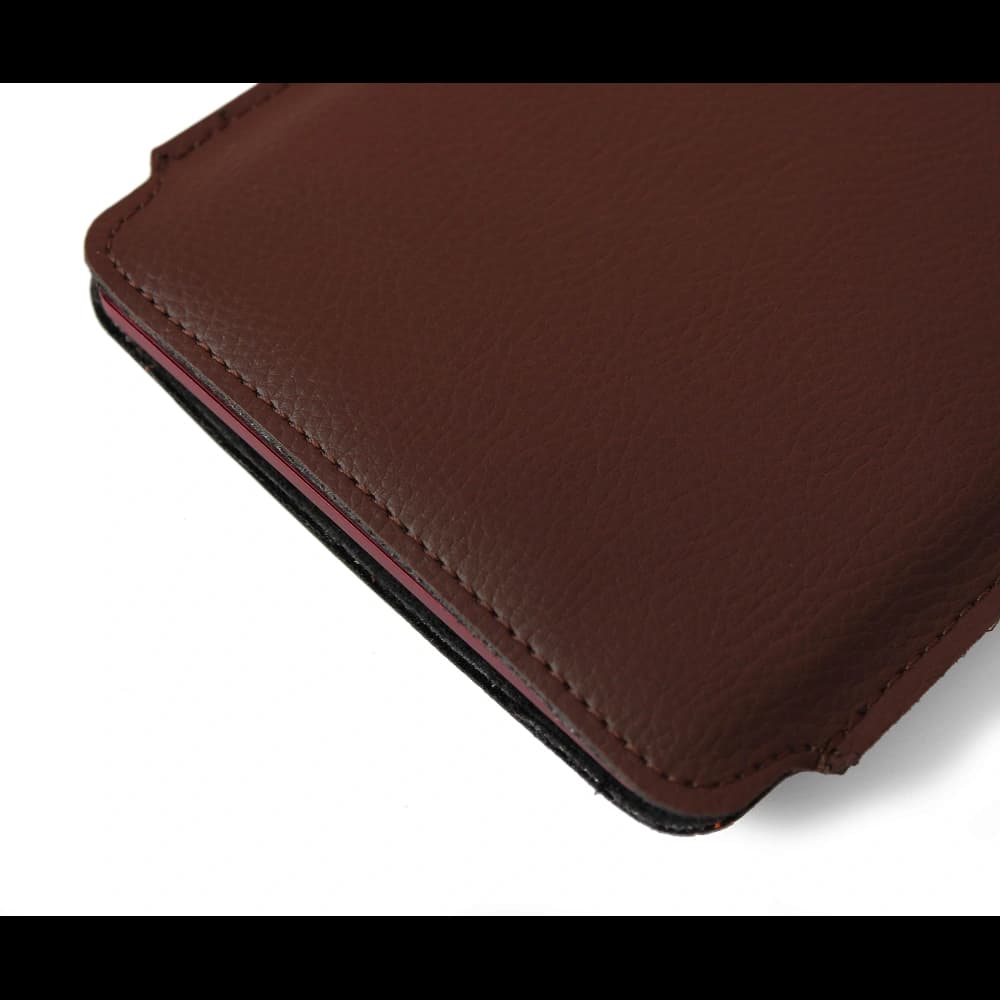 LURESKO Lederhülle für E-Book 162x113x9mm (braun) - 2