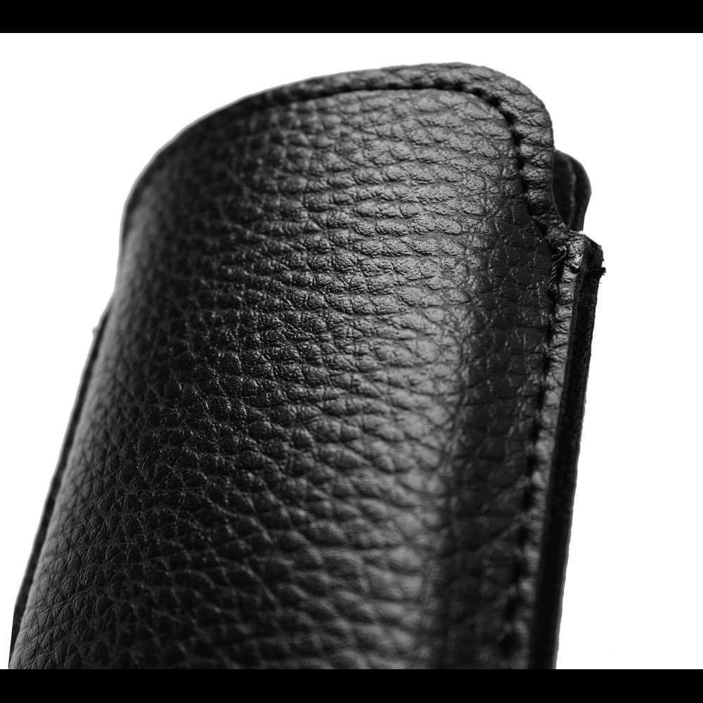 LURESKO SLEEVE XS Leder-Schutzhülle für kleine Telefone / Feature-Telefone 119mm x 53mm (schwarz) - 5