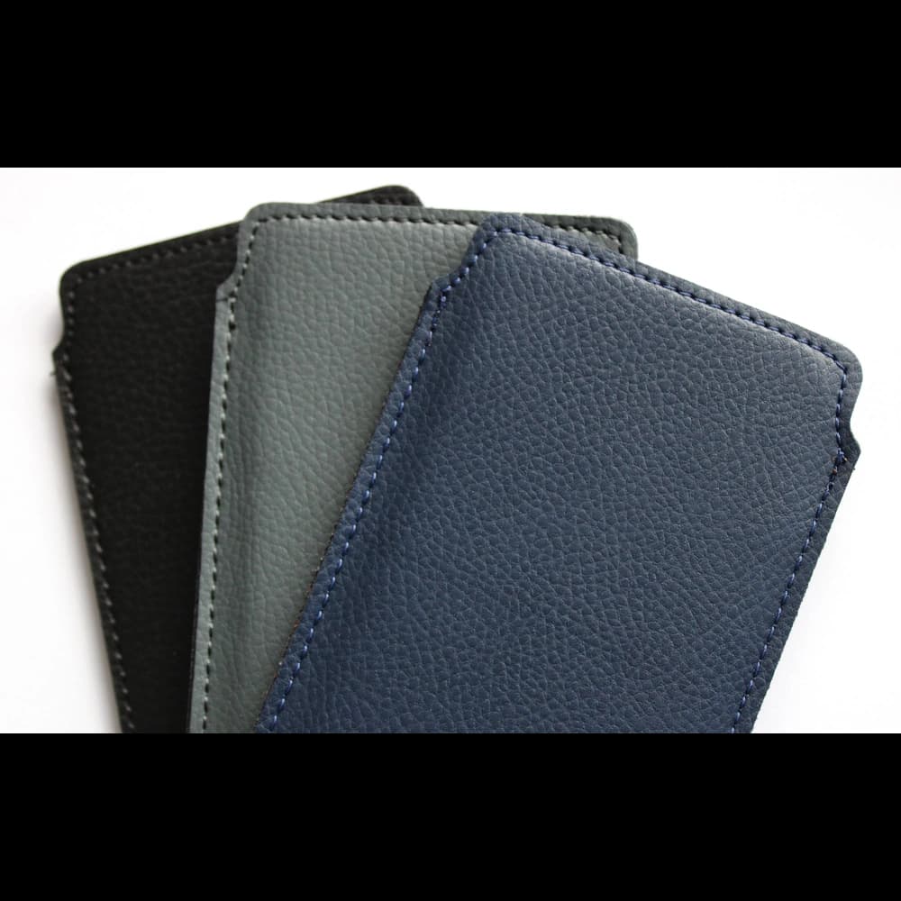 LURESKO LILNER XXXL leather slipcase for phone ECO (gray) - 5