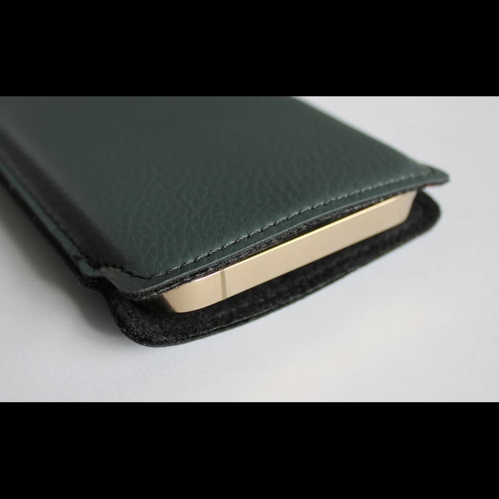 LURESKO LILNER XXL leather slipcase for phone ECO (gray) - 2