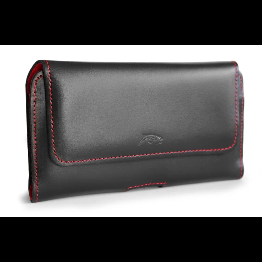 LURESKO ELLA XXL Leder-Schutzhülle für Handy - 170x85x12 / für Handtasche Rucksack (rosa) - 5