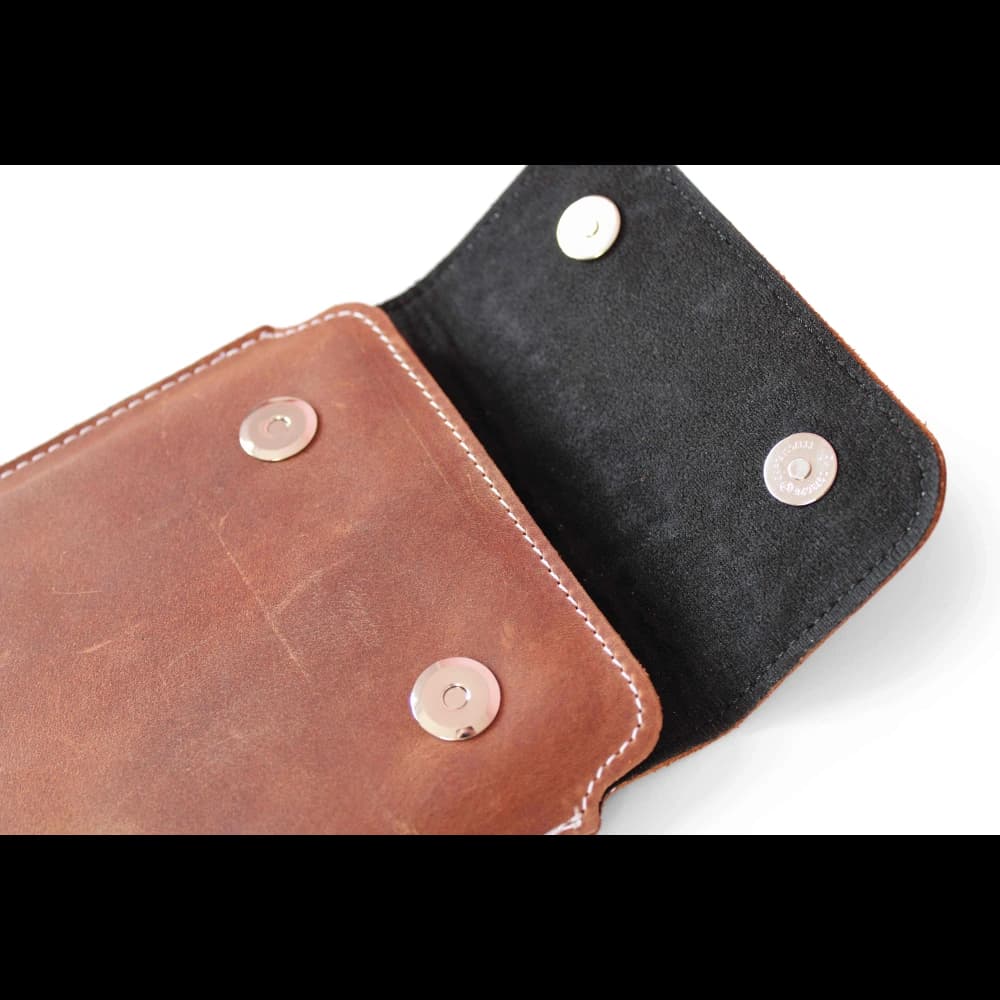 LURESKO CLAYER S leather case for ebook 162x113x9mm (vintage brown) - 7