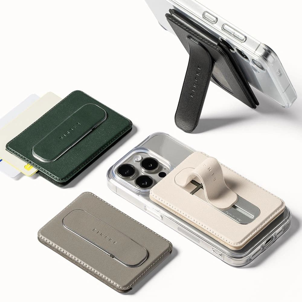 Ringke Wallet Slide Grip MagSafe Universal Magnetic Card Holder Black - 6