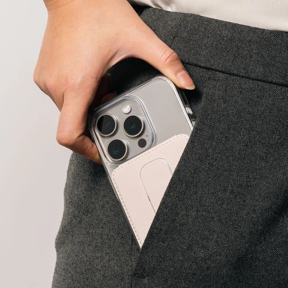 Ringke Wallet Slide Grip MagSafe Universal Magnetic Card Holder Black - 9