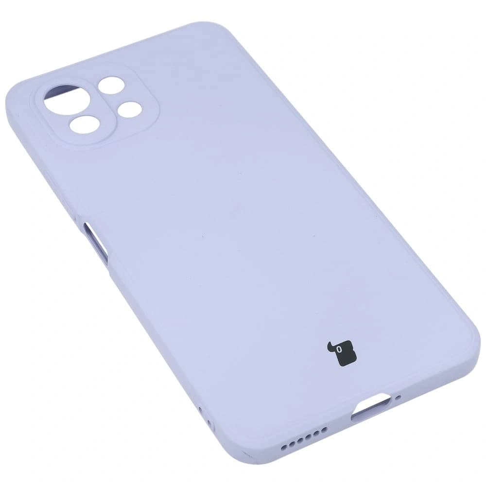 Bizon Case Silikon Xiaomi Mi 11 Lite / 5G / 5G NE hellblau - 3
