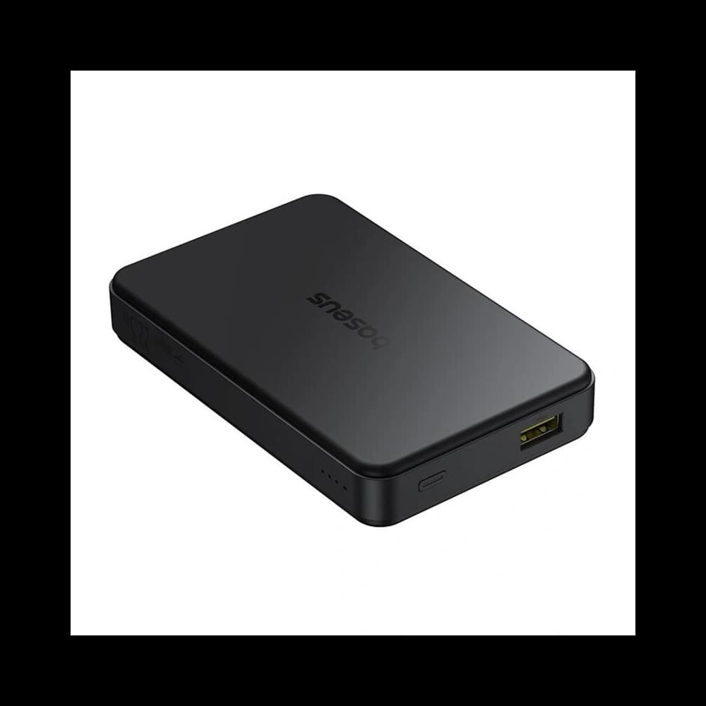 Baseus Airpow2 magnetická powerbanka MagSafe Qi2 10000mAh 22.5W (černá) - 6