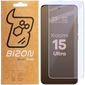 Bizon Glass Mule Flexible hybrid glass Hybrid Glass Xiaomi 15 Ultra