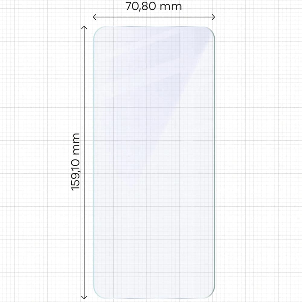 Elastyczne szkło hybrydowe Bizon Glass Mule do Realme 14 Pro Plus 5G - 2