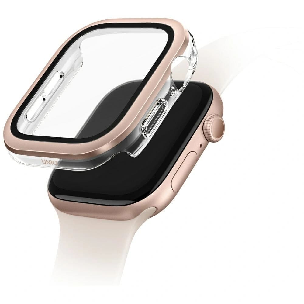 UNIQ Voute Apple Watch Series 10 46mm üveg rózsaarany színben - 1