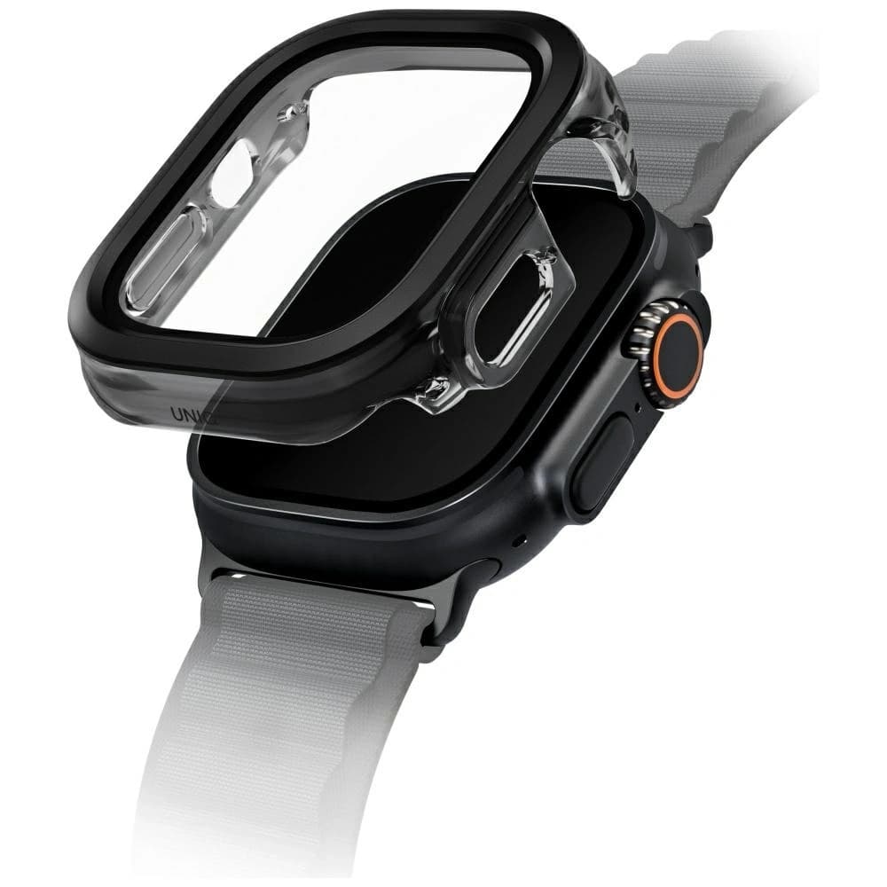 UNIQ Voute Apple Watch Ultra 49mm s černým sklem - 1