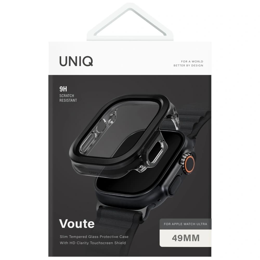 UNIQ Voute Apple Watch Ultra 49mm s černým sklem - 5