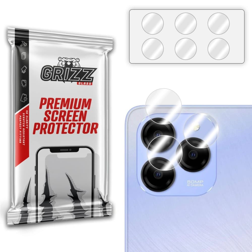 GrizzGlass HybridGlass Camera Meizu Note 21 [2 PACK] - 1