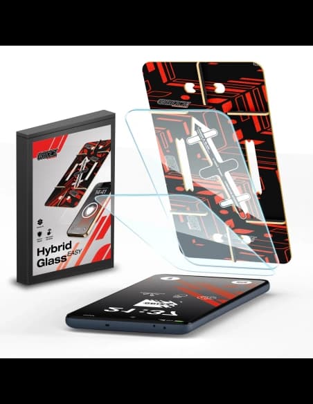 Szkło hybrydowe GrizzGlass HybridGlass Easy do Samsung Galaxy S24 [2 PACK]