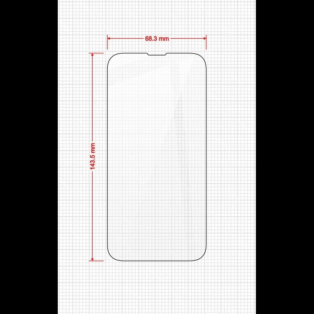 GrizzGlass HybridGlass Ușor Apple iPhone 16e / 14 / 13 / 13 Pro [2 PACK] - 2