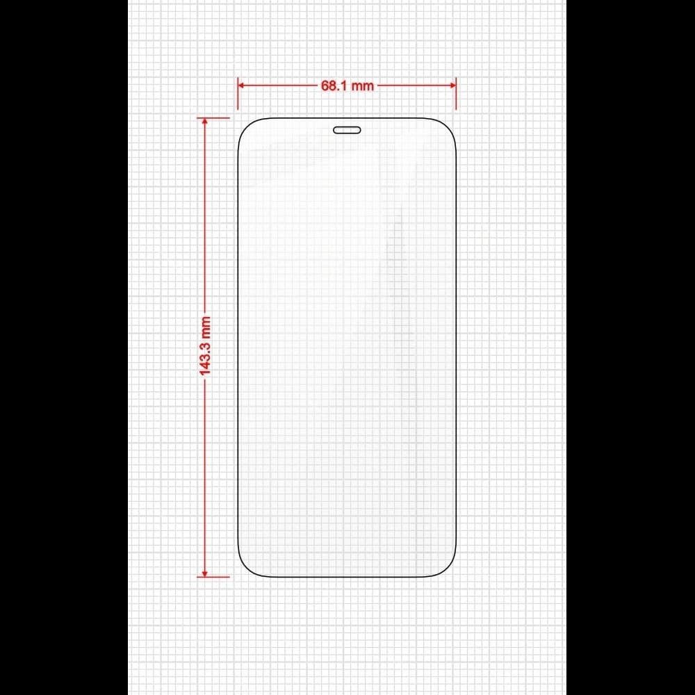 GrizzGlass HybridGlass Ușor Apple iPhone 12 Pro [2 PACK] - 2