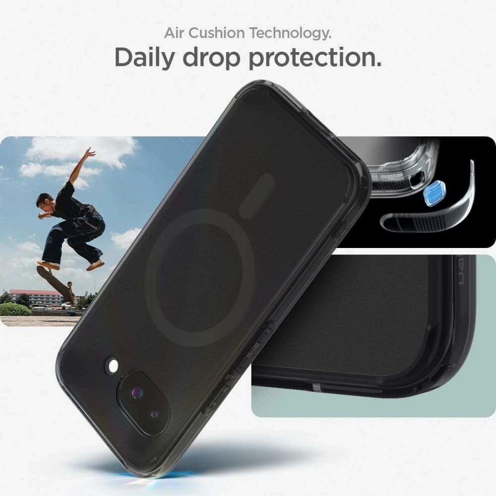 Spigen Ultra Hybrid Mag MagSafe Google Pixel 9a Frost Black - 13