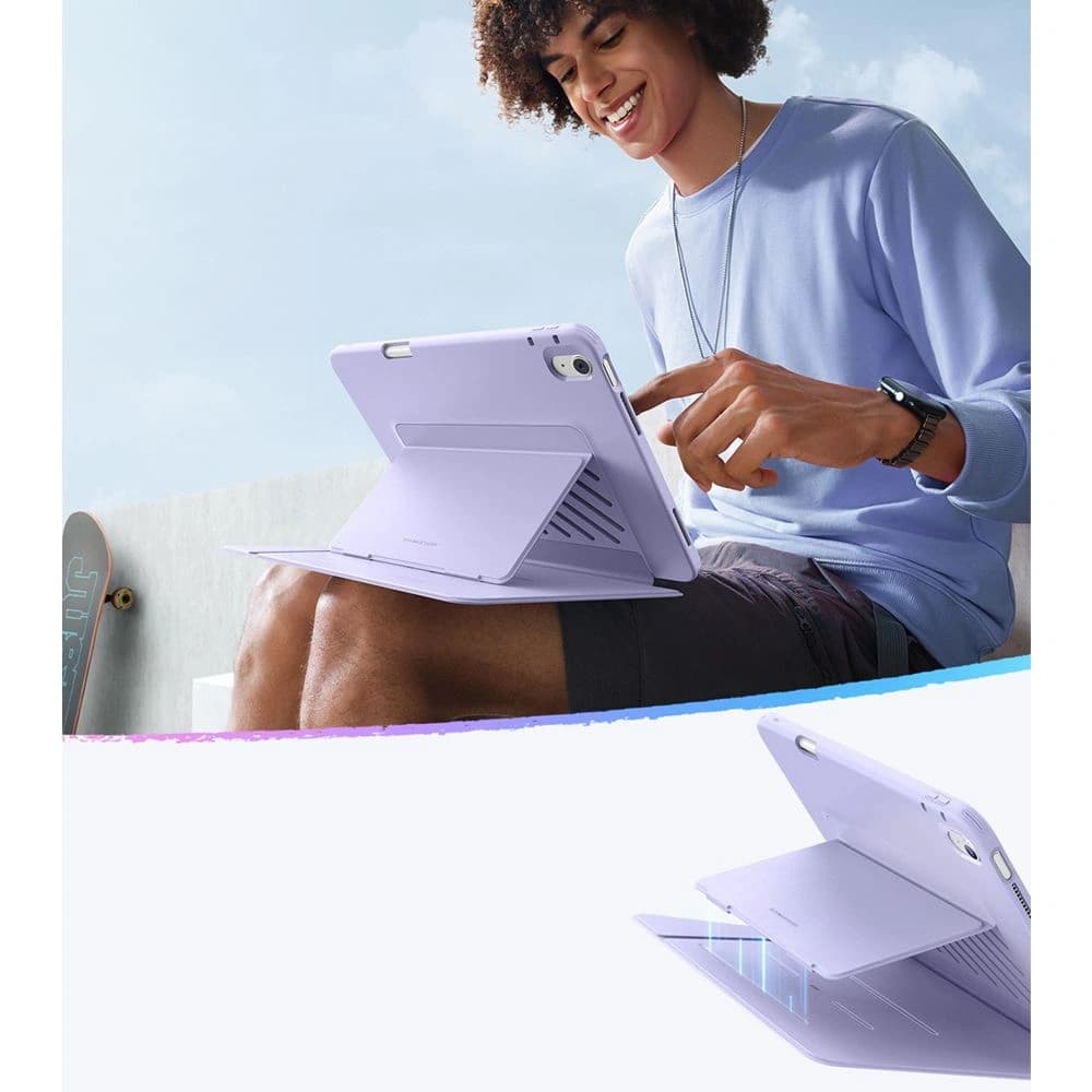 ESR Flip Hybrid Apple iPad Air 13" 2024 (6. generáció) / 13" 2025 (7. generáció) Lila - 4