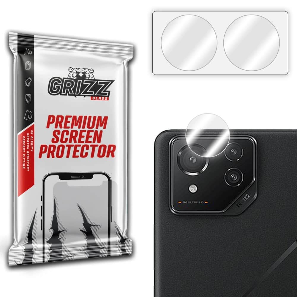 GrizzGlass HybridGlass Camera Asus ROG Phone 9 FE [2 PACK] - 1