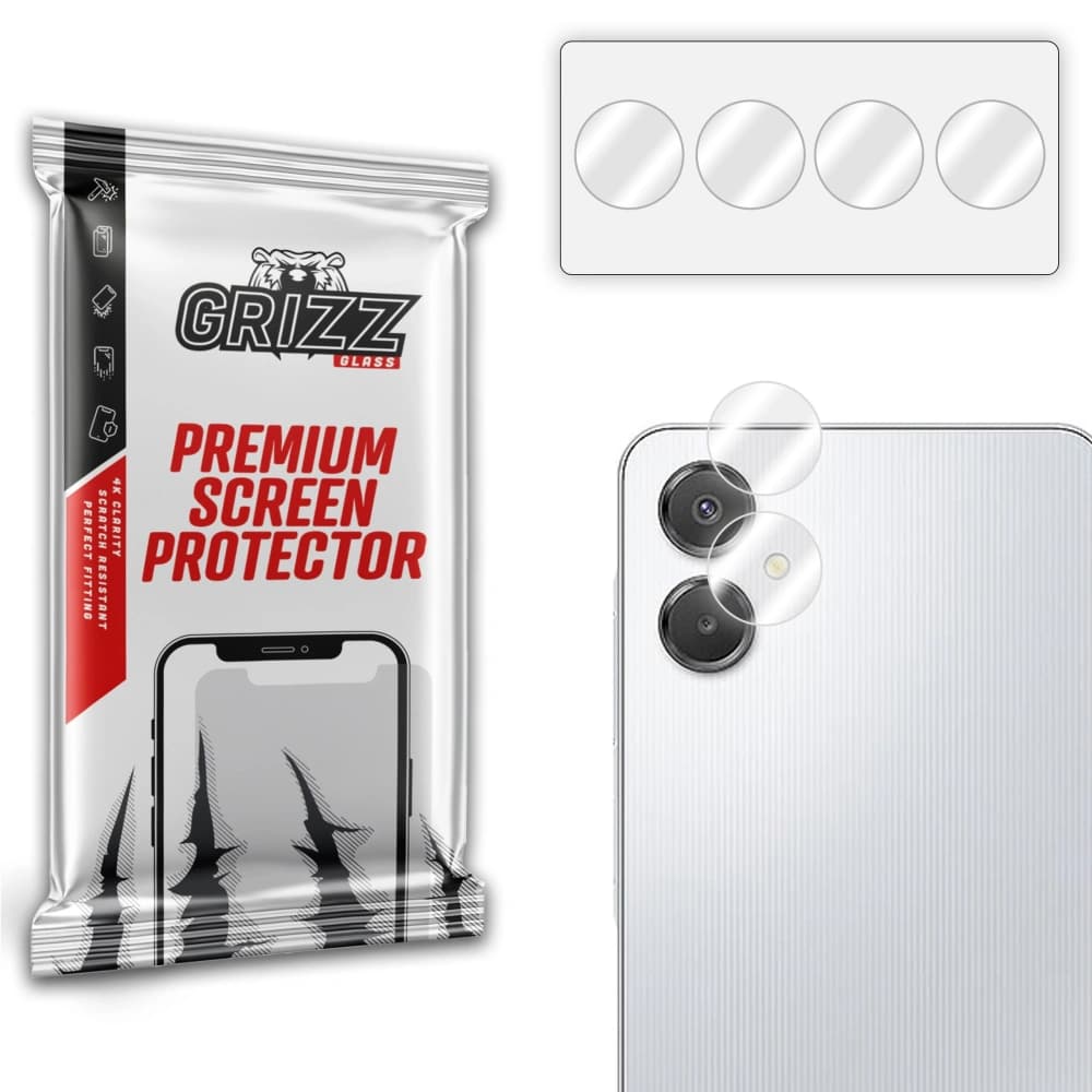 GrizzGlass HybridGlass Camera Samsung Galaxy A06 5G [2 PACK] - 1