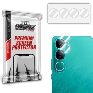 GrizzGlass HybridGlass Camera Vivo Y200 4G [2 PACK]