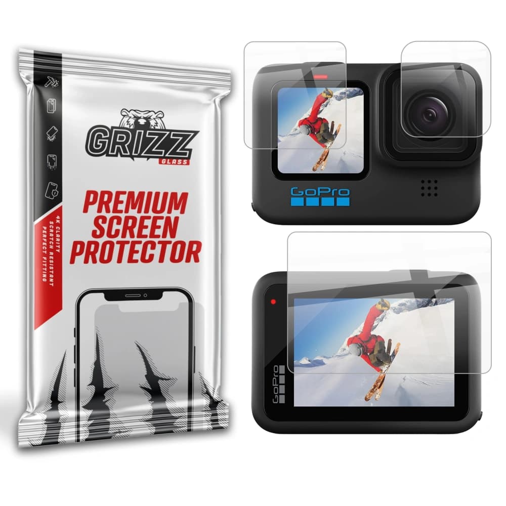 GrizzGlass HybridGlass GoPro Hero 10 - 1
