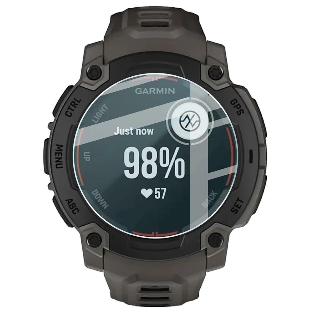 Bizon Glass Watch Clear Garmin Instinct E 45 mm - 5