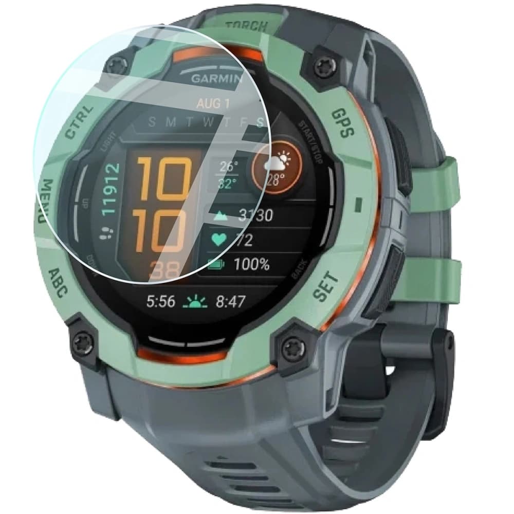 Bizon Üveg Óra Átlátszó Garmin Instinct 3 45 mm - 3