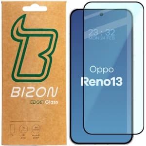 Bizon Glass Edge 2 Oppo Reno13 fekete keret