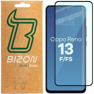 Bizon Glass Edge 2 Oppo Reno13 F / FS fekete keret