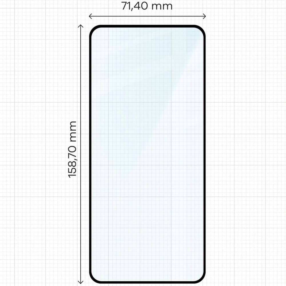 Bizon Glass Edge 2 Oppo Reno13 F / FS fekete keret - 2