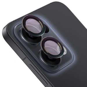 Bizon Glass Snap Lens Oppo Reno 13 black frame